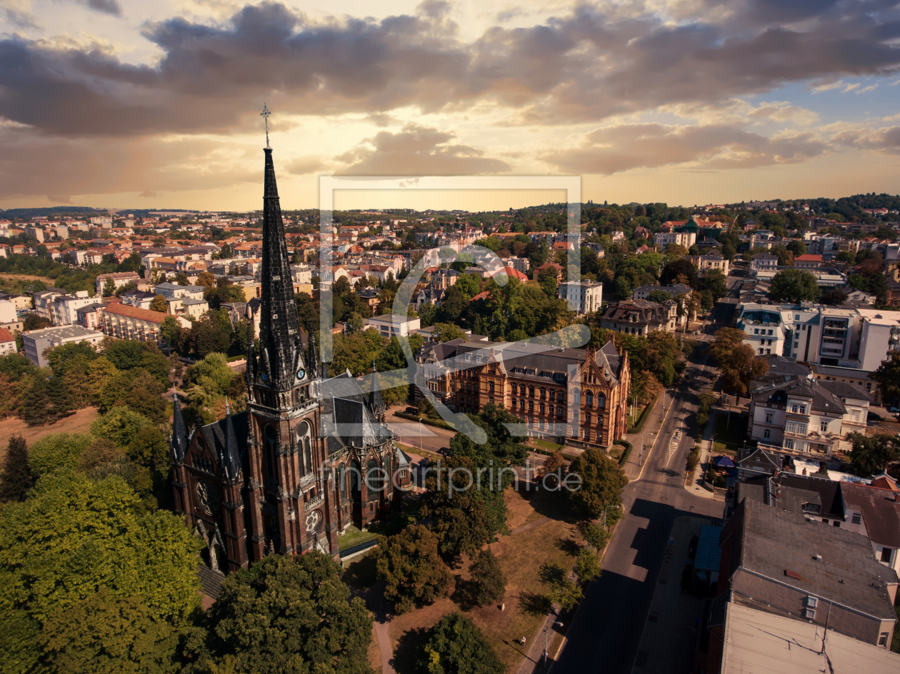 Bild-Nr.: 11842769 Johanniskirche Gera Luftbild Luftfotografie erstellt von artefacti