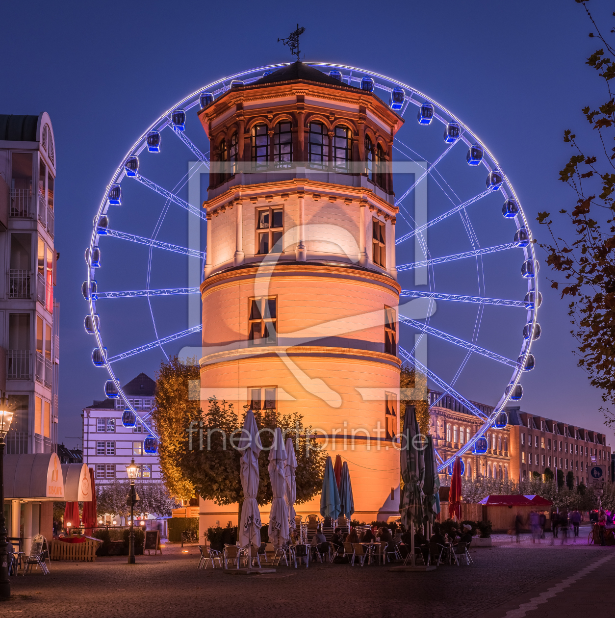 Bild-Nr.: 11843963 Schlossturm Düsseldorf erstellt von KundenNr-281800