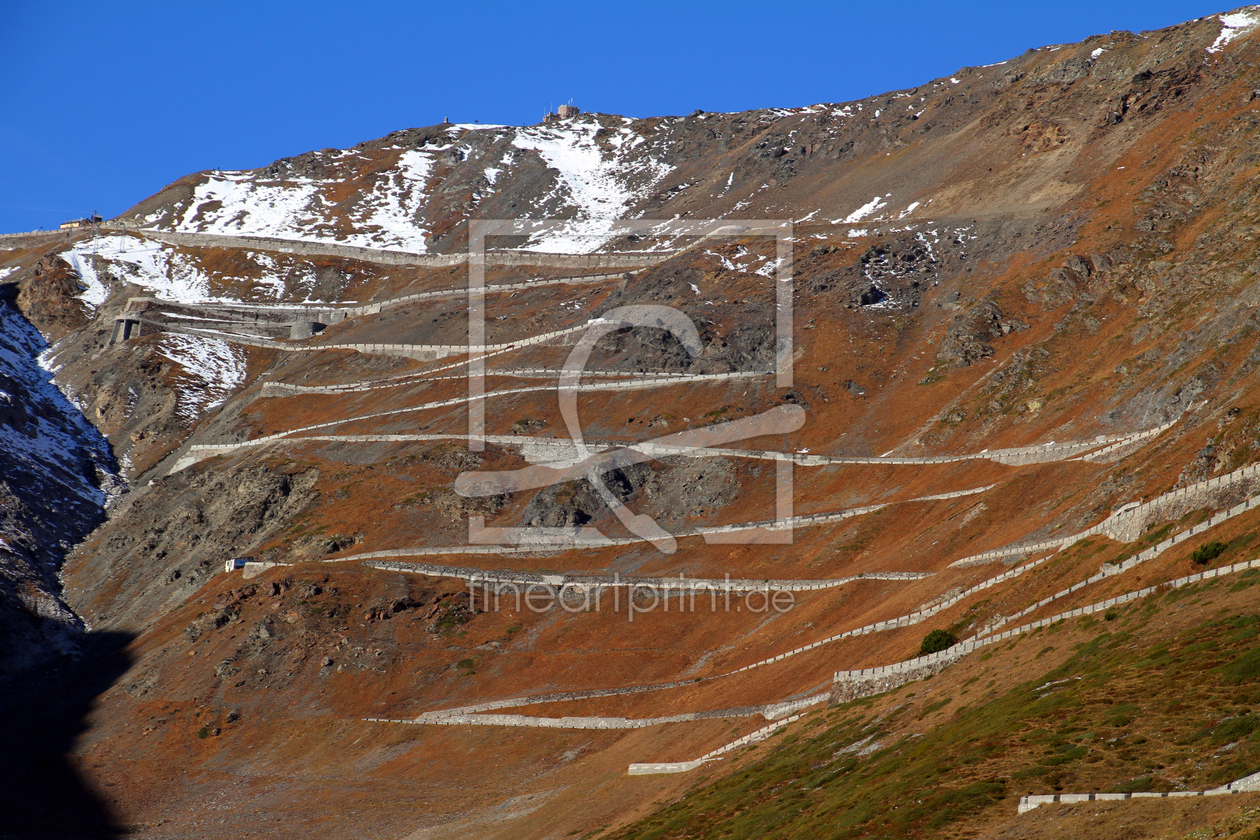 Bild-Nr.: 11847919 Stilfser Joch Passstraße erstellt von Gerhard Albicker
