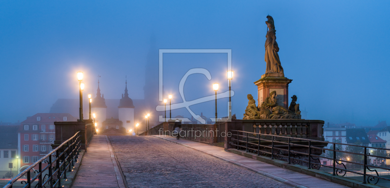 Bild-Nr.: 11848725 Karl-Theodor-Brücke in Heidelberg im Winter erstellt von eyetronic