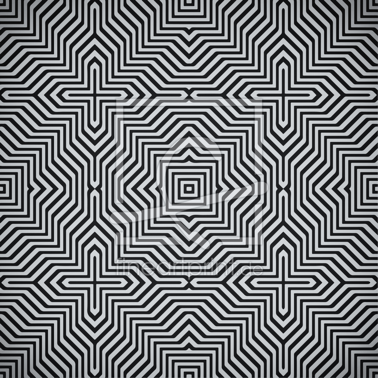 Bild-Nr.: 11850193 Minimal Geometrical Optical Illusion Style Pattern erstellt von badbugs-art