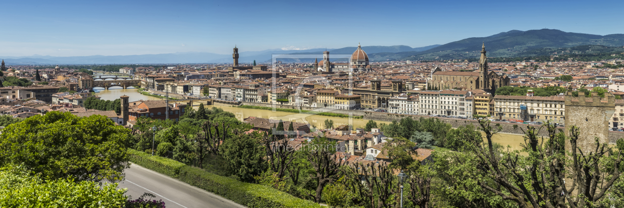 Bild-Nr.: 11852806 FLORENZ Aussicht über die Altstadt - Panorama erstellt von Melanie Viola