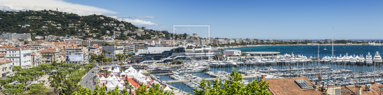 Bild-Nr.: 11854620 CANNES Croisette - Panorama  erstellt von Melanie Viola