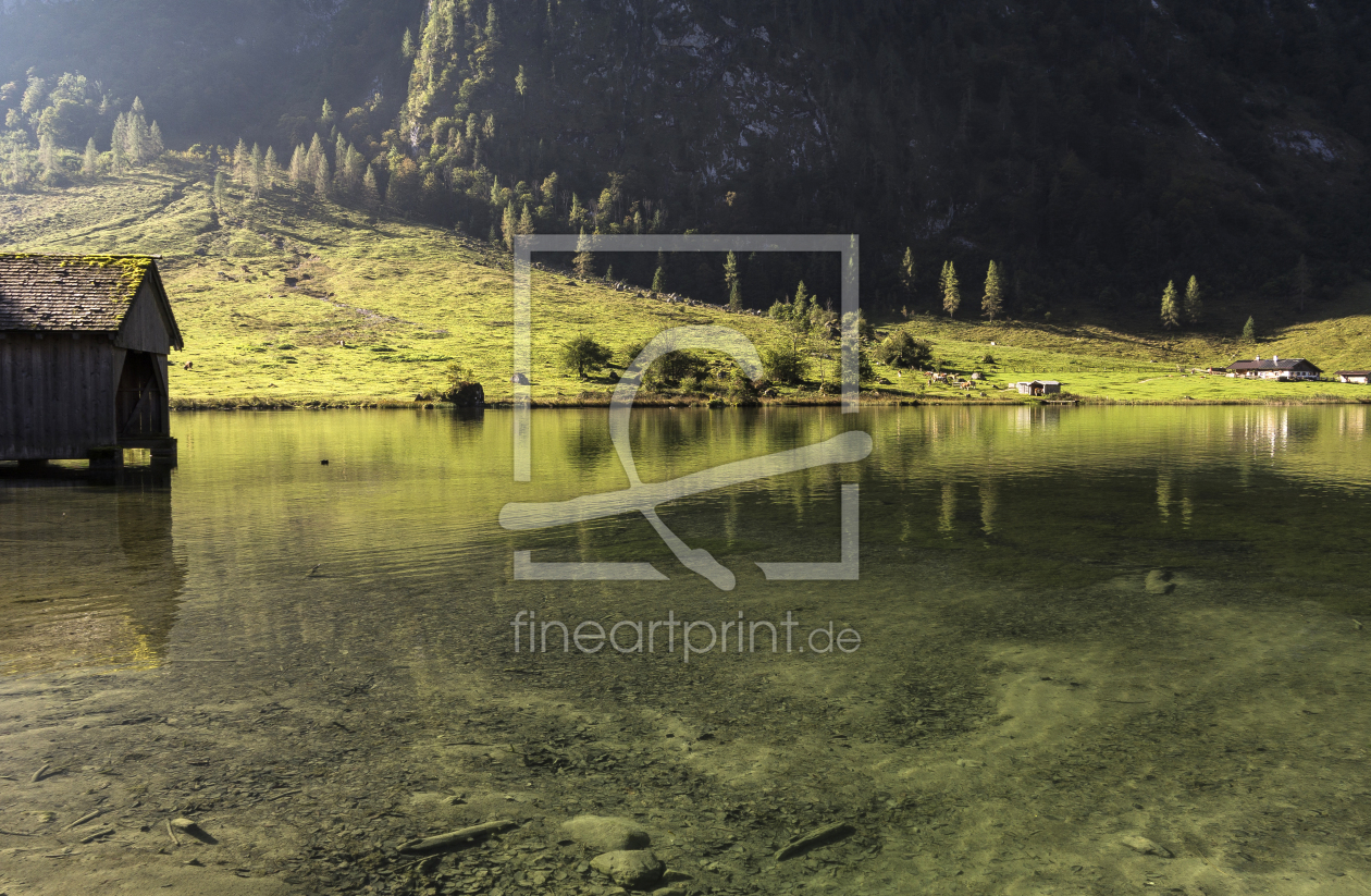 Bild-Nr.: 11854712 Südufer am Königssee Bild-Nr.: 11854712 Südufer am Königssee erstellt von Borgmann, Günter