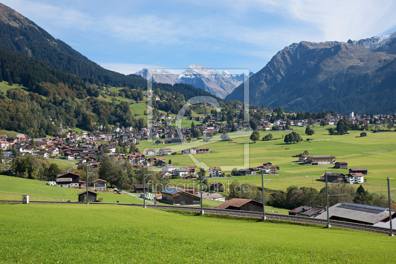 Bild-Nr.: 11855610 Ferienort Klosters im Prättigau erstellt von SusaZoom