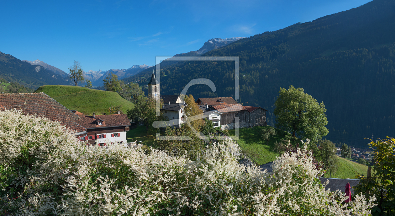 Bild-Nr.: 11855863 Bergdorf Luzein im Prättigau erstellt von SusaZoom