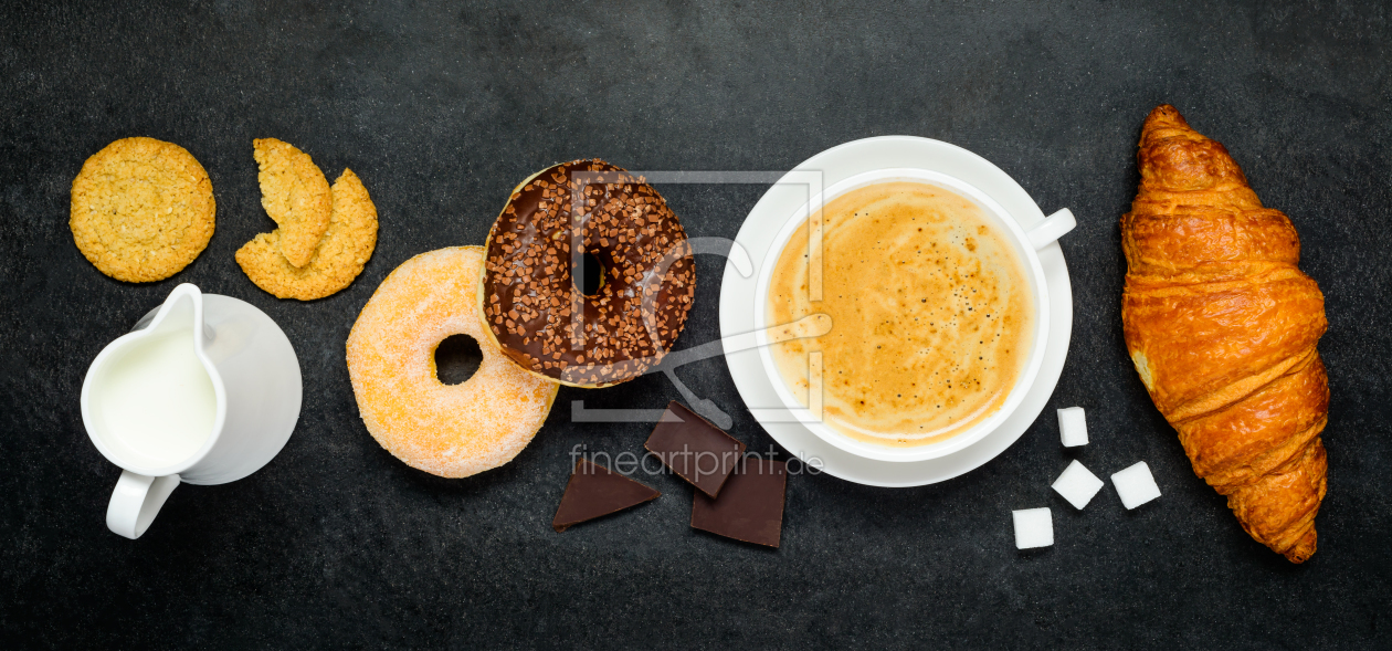 Bild-Nr.: 11857171 Kappuccino mit Kuchen erstellt von xfotostudio