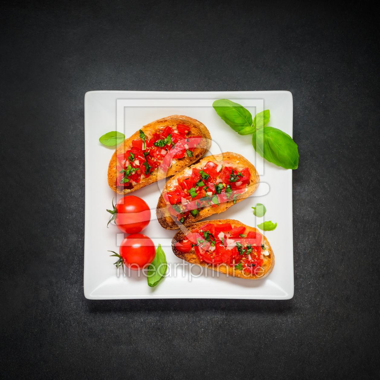 Bild-Nr.: 11857877 Bruschetta auf Teller Bild-Nr.: 11857877 Bruschetta auf Teller erstellt von xfotostudio