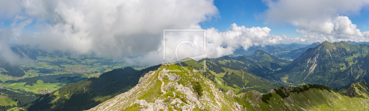 Bild-Nr.: 11858954 Bergpanorama Bild-Nr.: 11858954 Bergpanorama erstellt von Walter G. Allgöwer