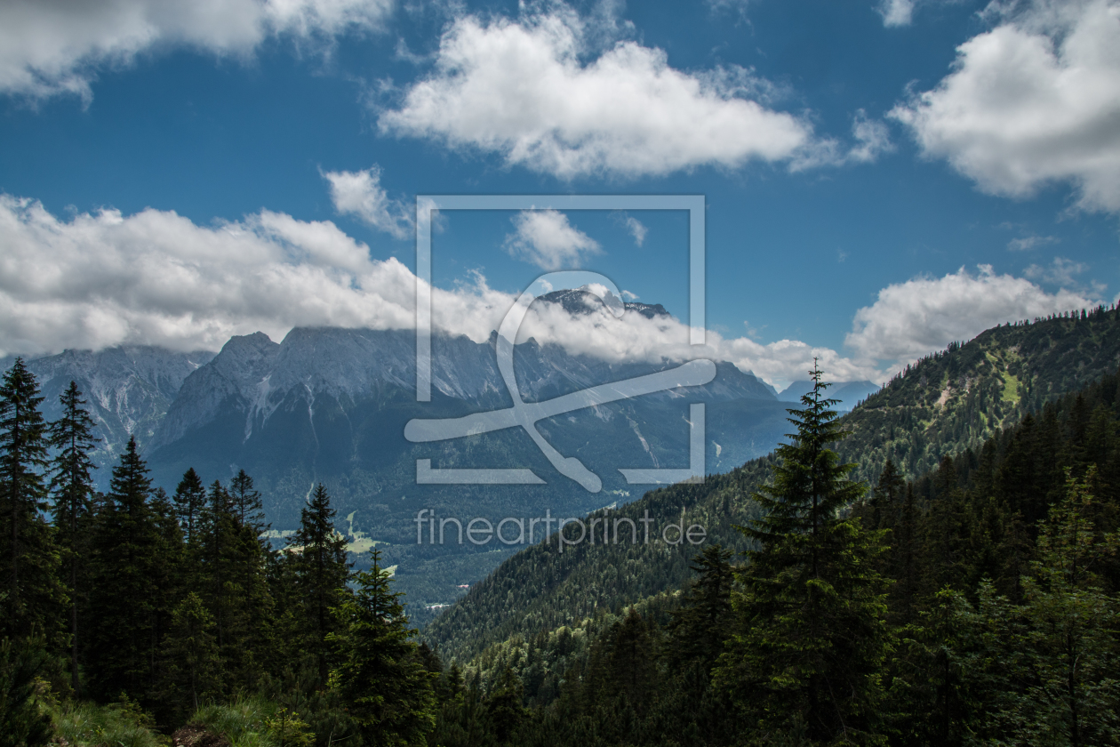 Bild-Nr.: 11861971 Blick auf die Zugspitze erstellt von Harry-Hennington