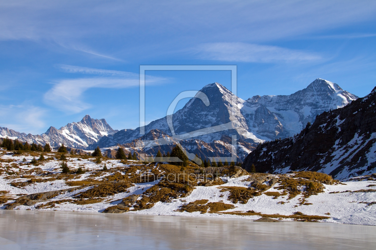 Bild-Nr.: 11865510 Eiger und Mönch erstellt von Gerhard Albicker