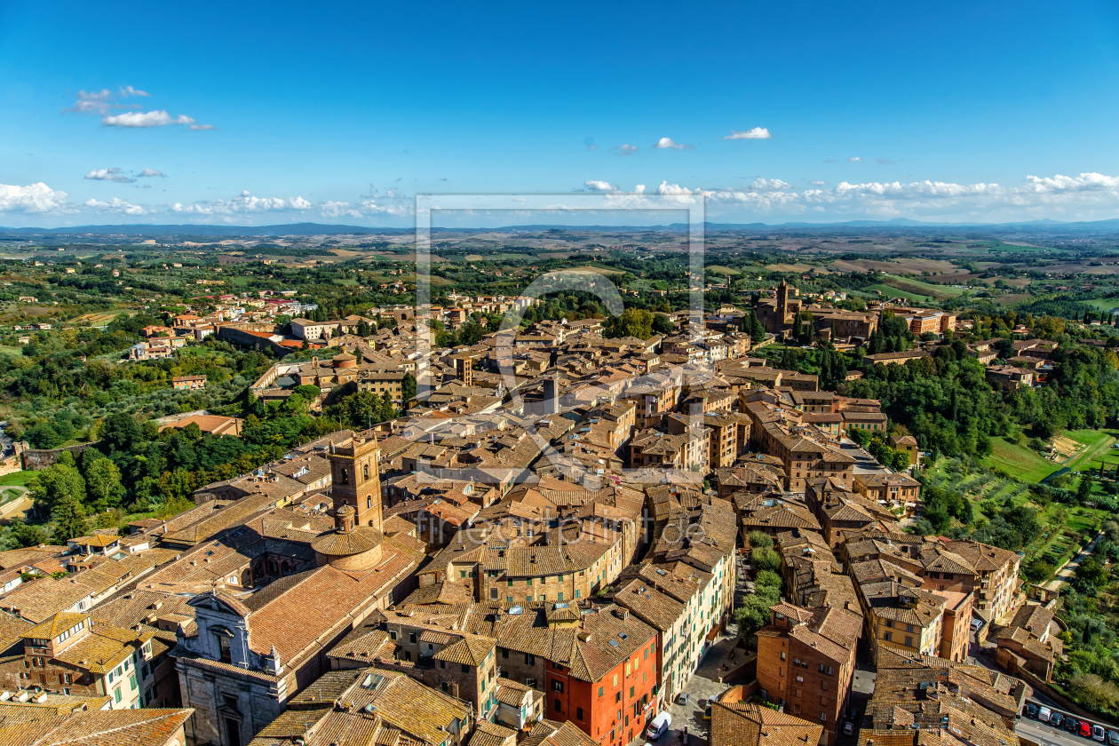 Bild-Nr.: 11865908 Dachlandschaft - Siena Toskana erstellt von Achim Thomae