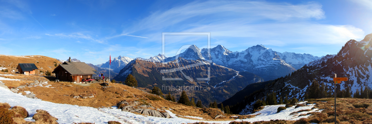 Bild-Nr.: 11868537 Lobhornhütte Panorama erstellt von Gerhard Albicker