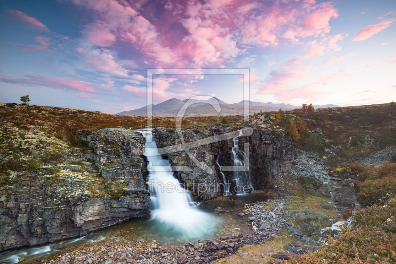 Bild-Nr.: 11870297 Wasserfall in Norwegen erstellt von Marcus-Grabe