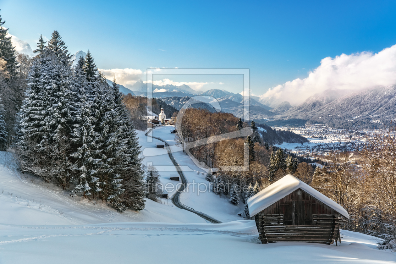 Bild-Nr.: 11870548 Winter in Garmisch erstellt von Achim Thomae