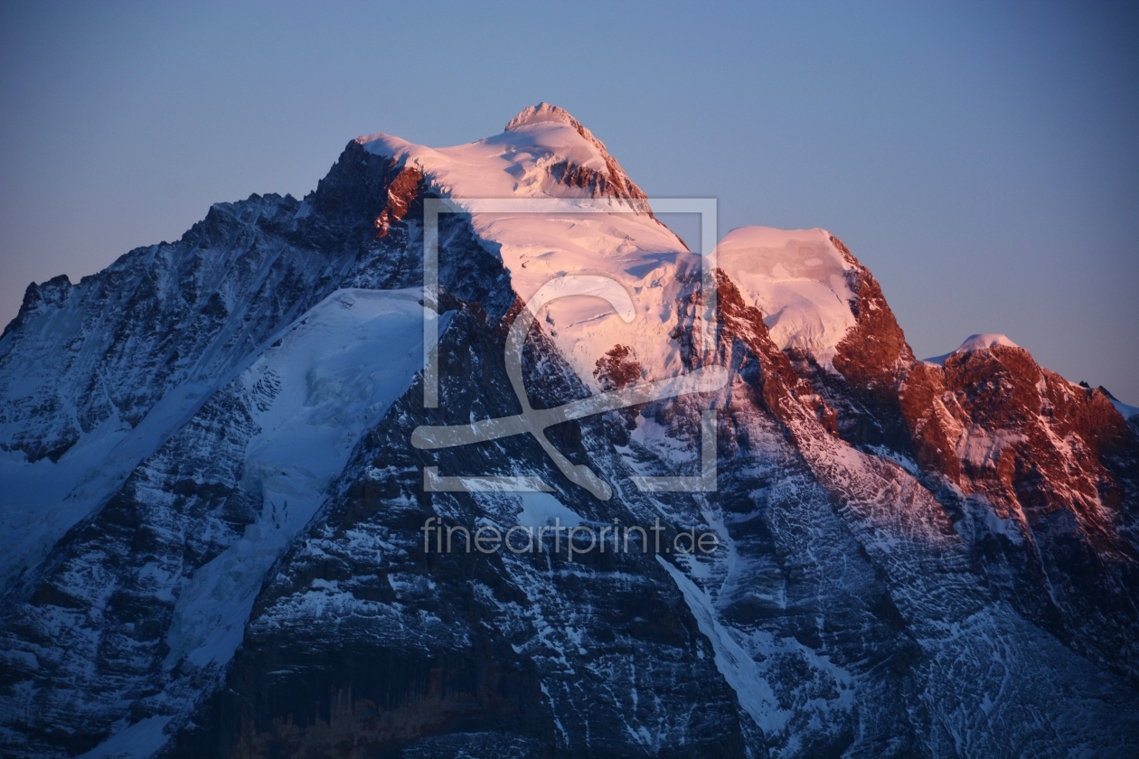 Bild-Nr.: 11870789 Jungfrau im Abendlicht erstellt von Bettina Schnittert