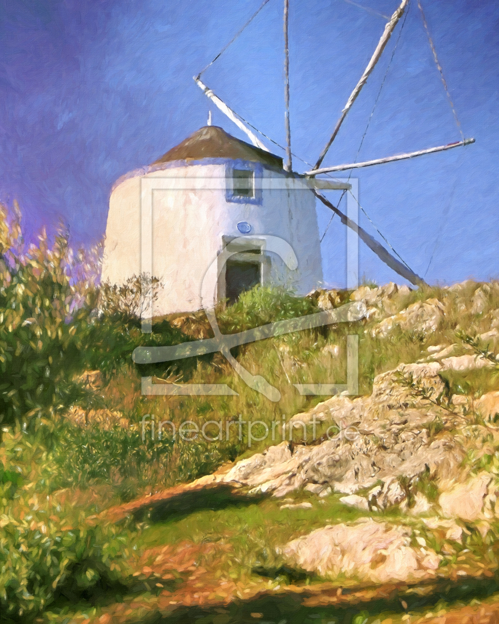 Bild-Nr.: 11871034 Windmühle Portugal erstellt von ArtworkBahnhof