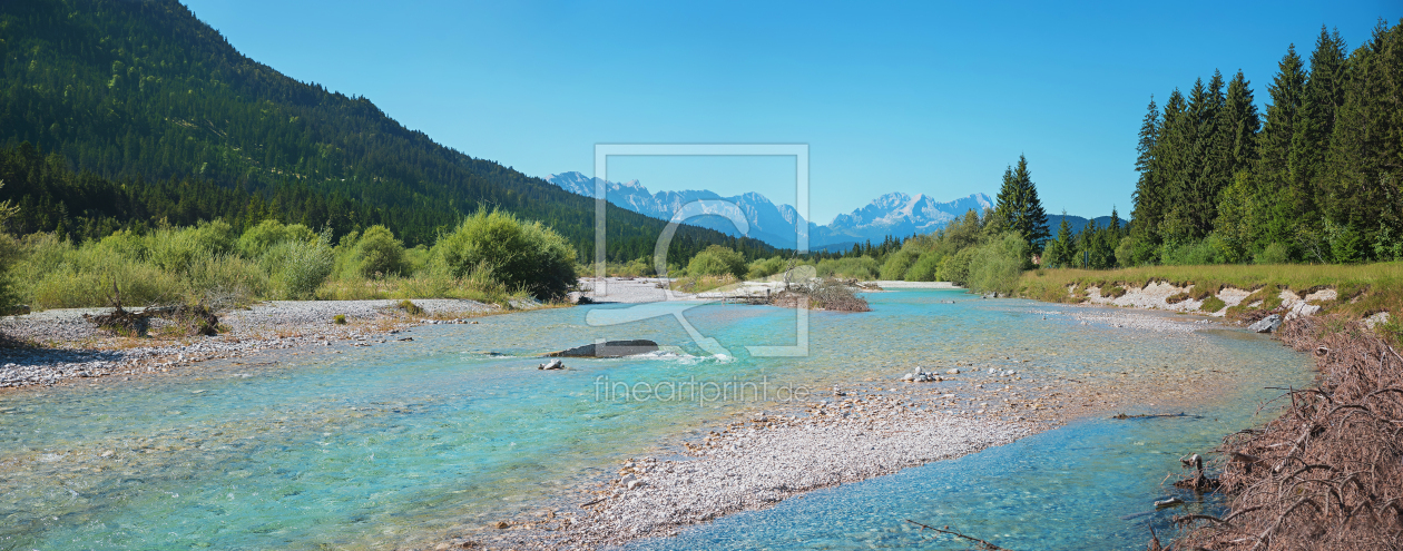 Bild-Nr.: 11871971 Obere Isar mit Karwendelblick erstellt von SusaZoom