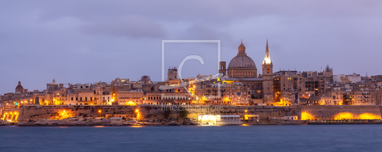 Bild-Nr.: 11872005 Valletta Panorama erstellt von waveland