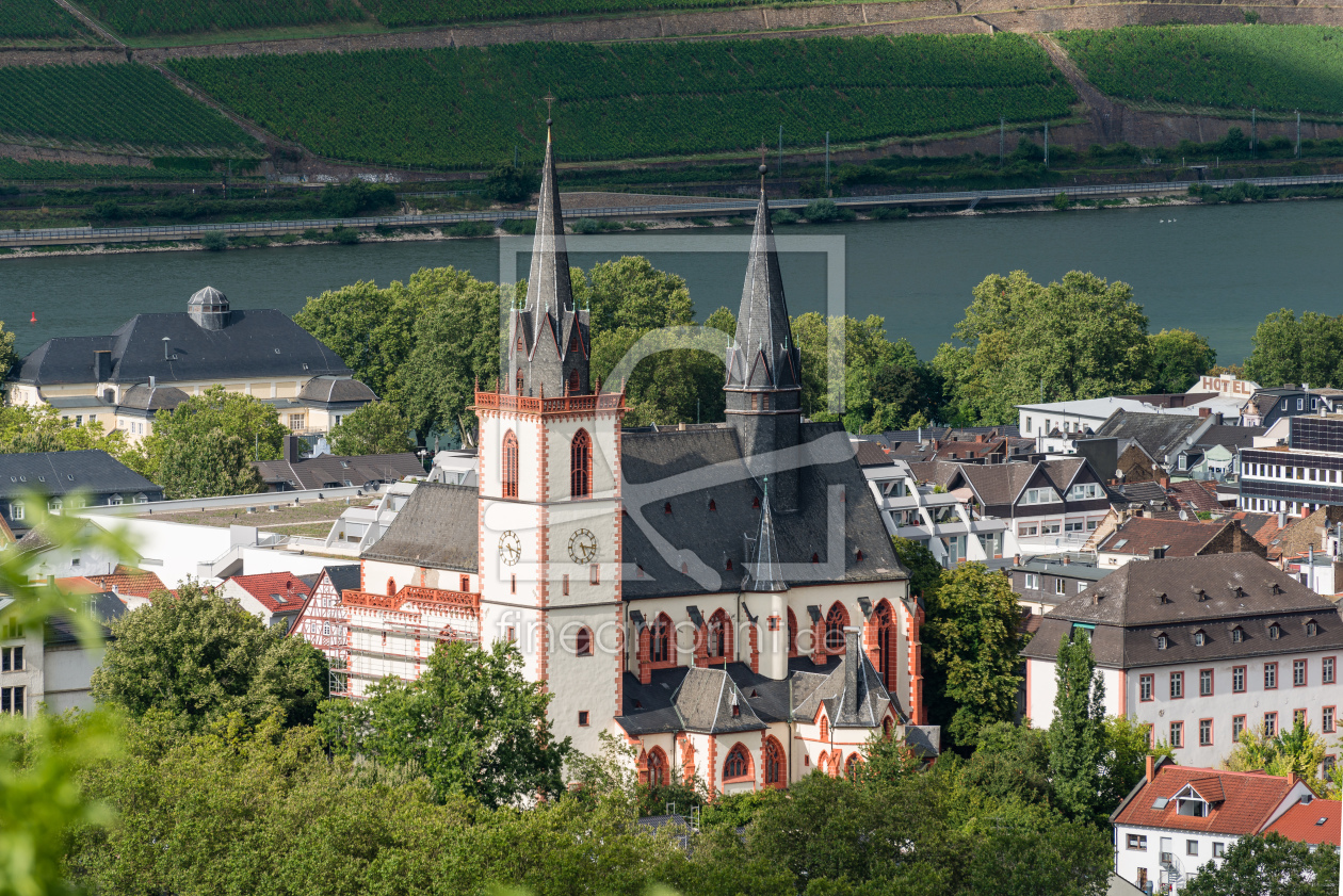 Bild-Nr.: 11872404 Basilika Sankt  Martin in Bingen erstellt von Erhard Hess