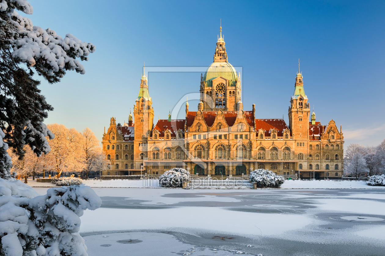 Bild-Nr.: 11873842 Rathaus von Hannover im Winter Bild-Nr.: 11873842 Rathaus von Hannover im Winter erstellt von Mapics