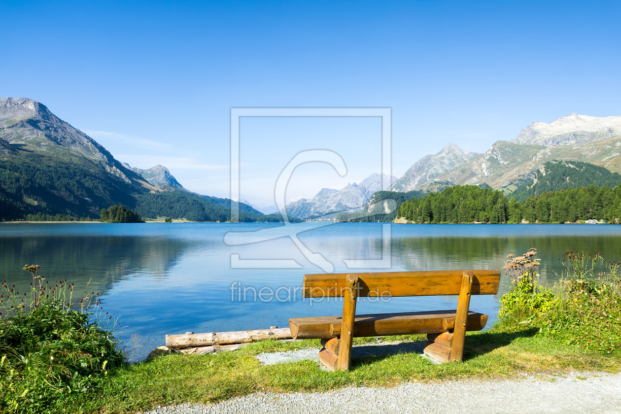 Bild-Nr.: 11874404 Silsersee im Sommer  erstellt von eyetronic