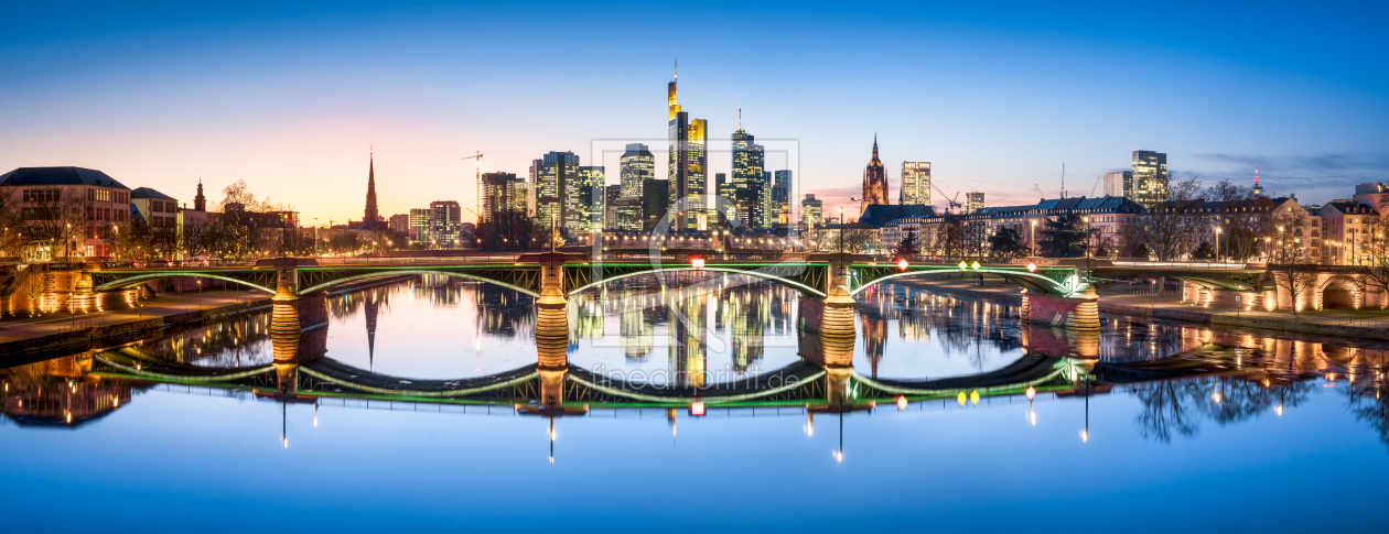 Bild-Nr.: 11875100 Blick auf die Skyline von Frankfurt am Main erstellt von eyetronic