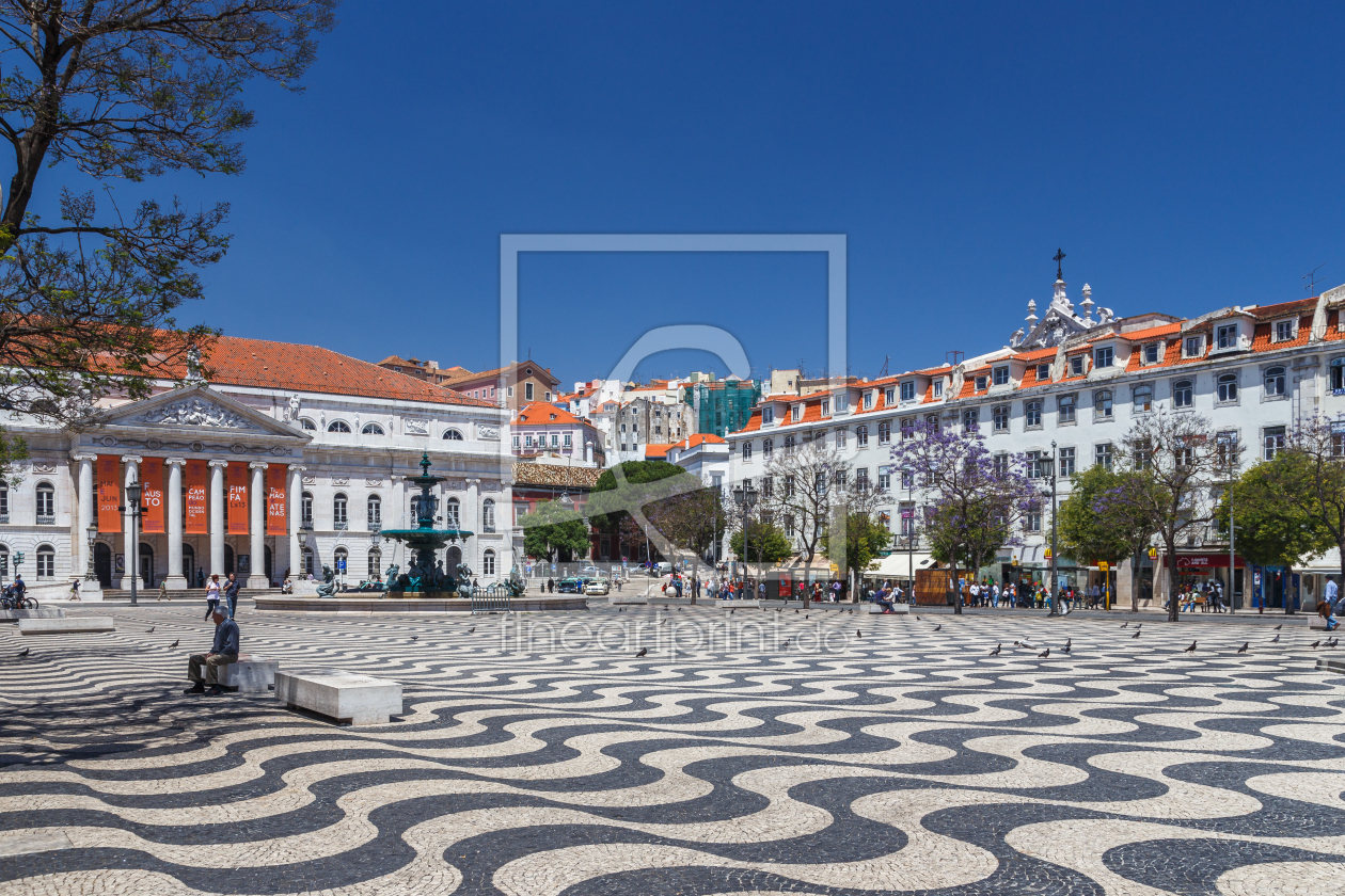 Bild-Nr.: 11876241 Plaza Dom Pedro - Lissabon erstellt von TomKli
