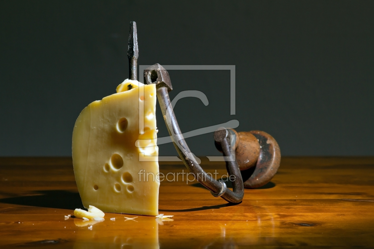 Bild-Nr.: 11876857 Wie kommen die Löcher in den Käse I erstellt von Gerhard Albicker