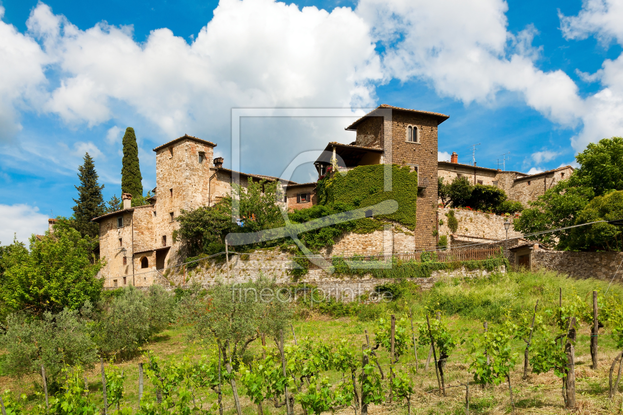 Bild-Nr.: 11878896 Montefioralle in Chianti erstellt von Reiner Würz