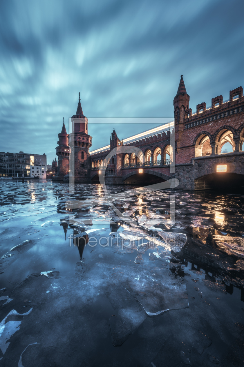 Bild-Nr.: 11879508 Berlin - Oberbaumbrücke im Winter erstellt von Jean Claude Castor