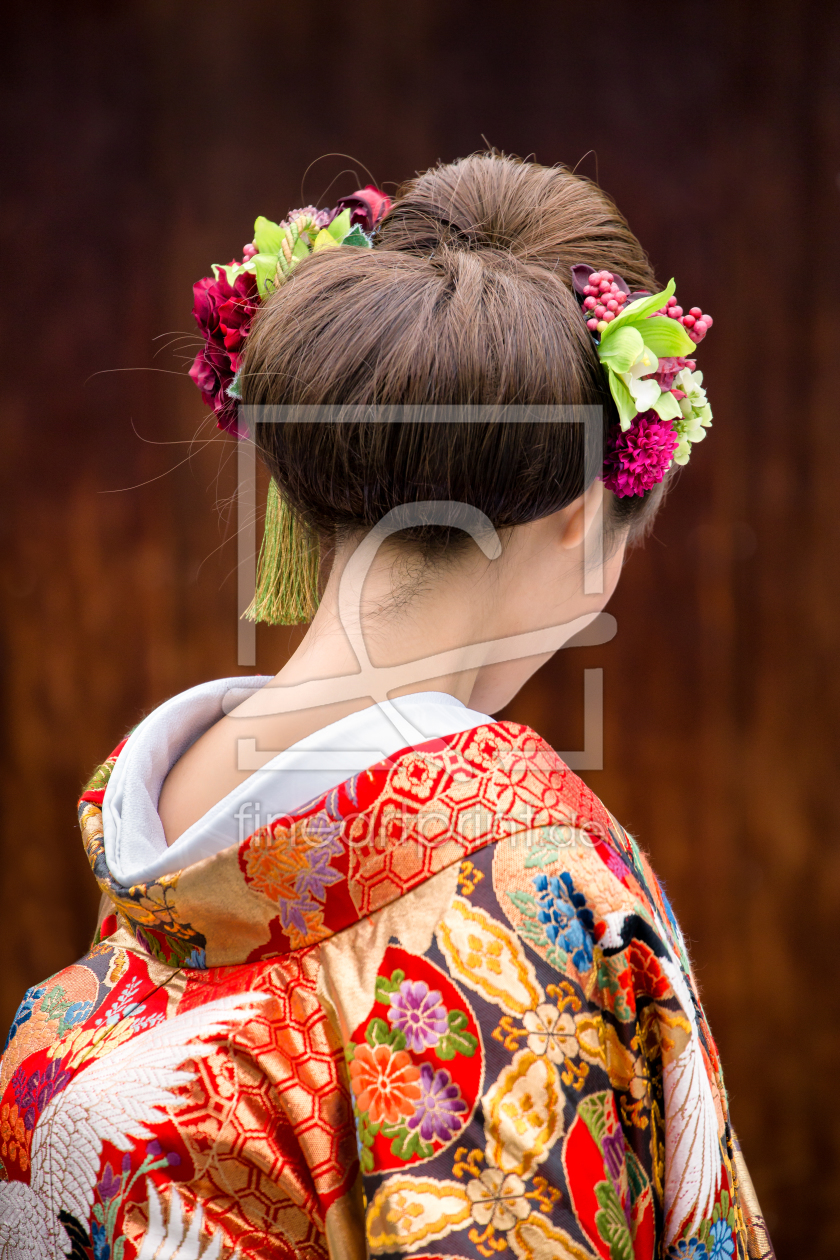 Bild-Nr.: 11880246 Japanische Frau im Kimono erstellt von eyetronic