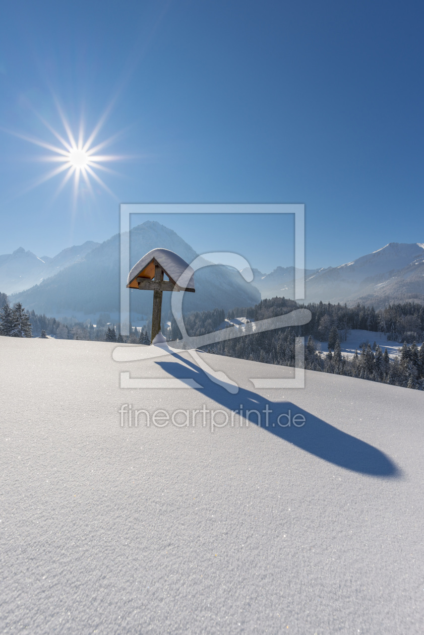 Bild-Nr.: 11880331 ein Wintertag erstellt von Walter G. Allgöwer