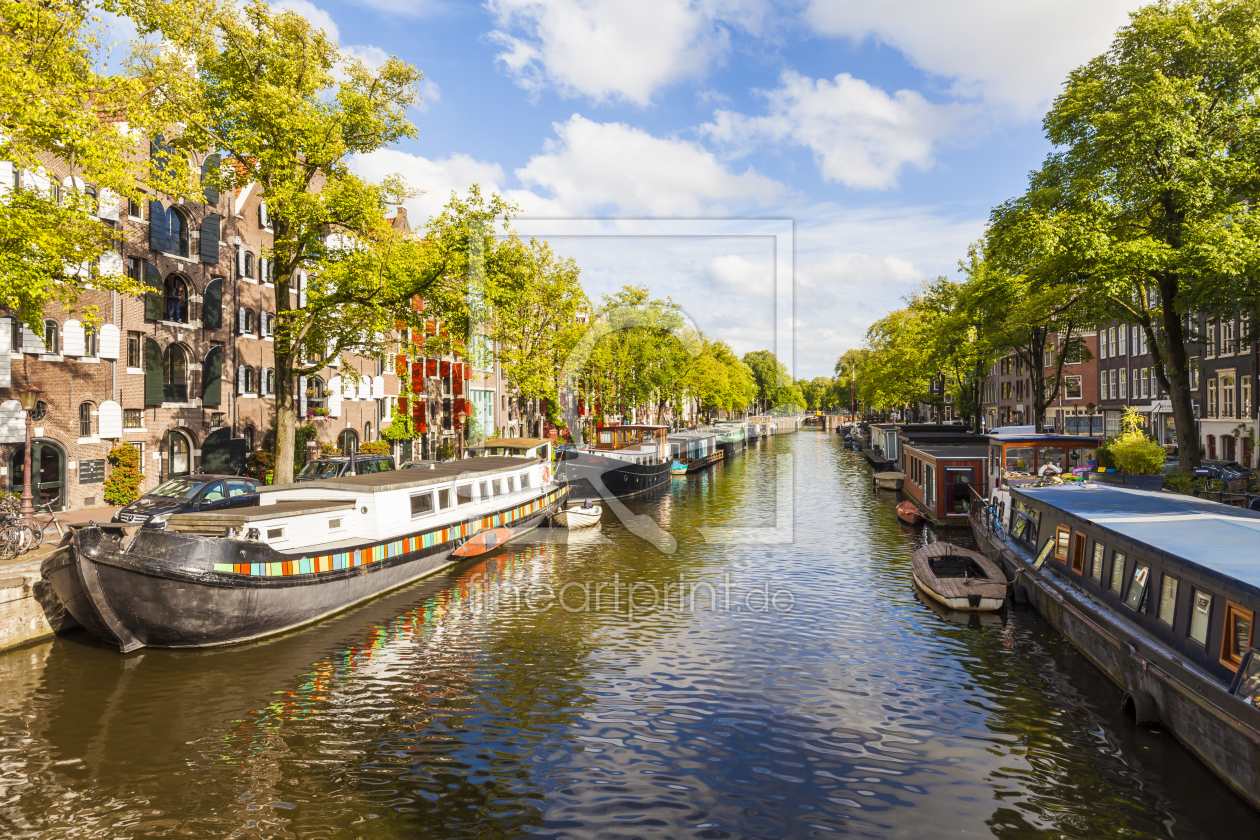 Bild-Nr.: 11880938 Hausboote in der Brouwersgracht in Amsterdam erstellt von dieterich