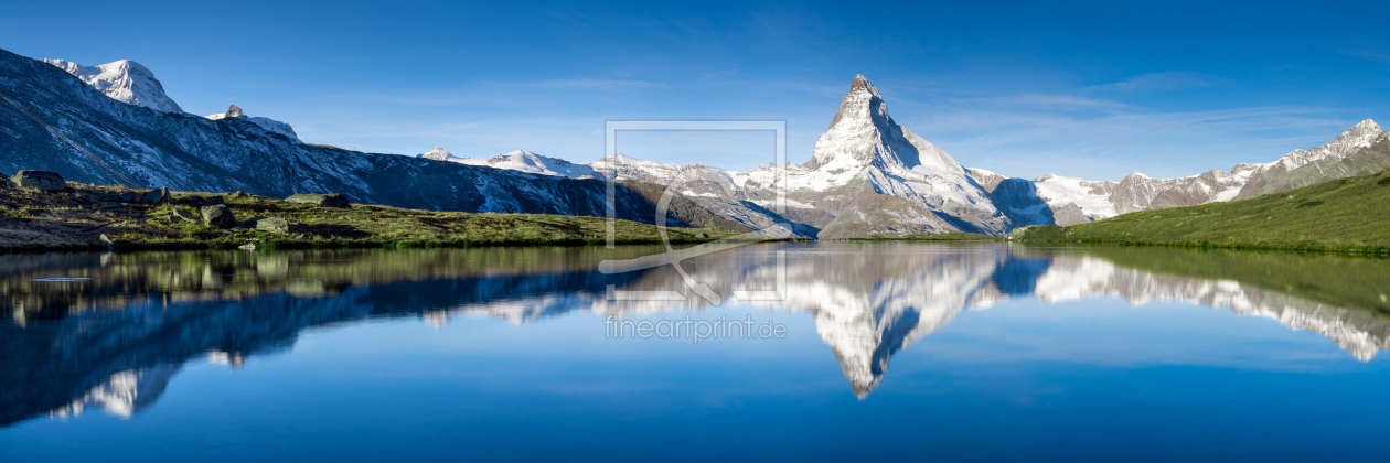 Bild-Nr.: 11882451 Stellisee Panorama mit Matterhorn im Hintergrund erstellt von eyetronic