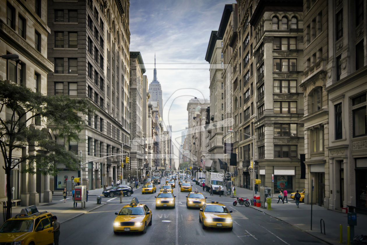 Bild-Nr.: 11882914 NEW YORK CITY 5th Avenue Verkehr   erstellt von Melanie Viola