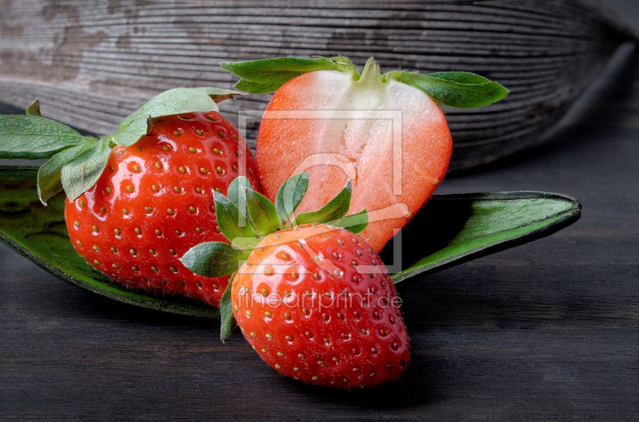 Bild-Nr.: 11883616 Frische Erdbeeren erstellt von Rolf Eschbach