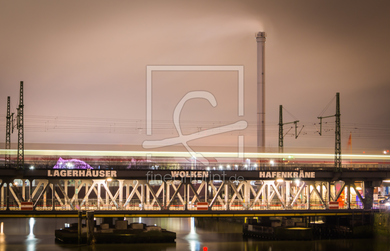 Bild-Nr.: 11884005 Bahnbrücke - Hamburg erstellt von Jacques