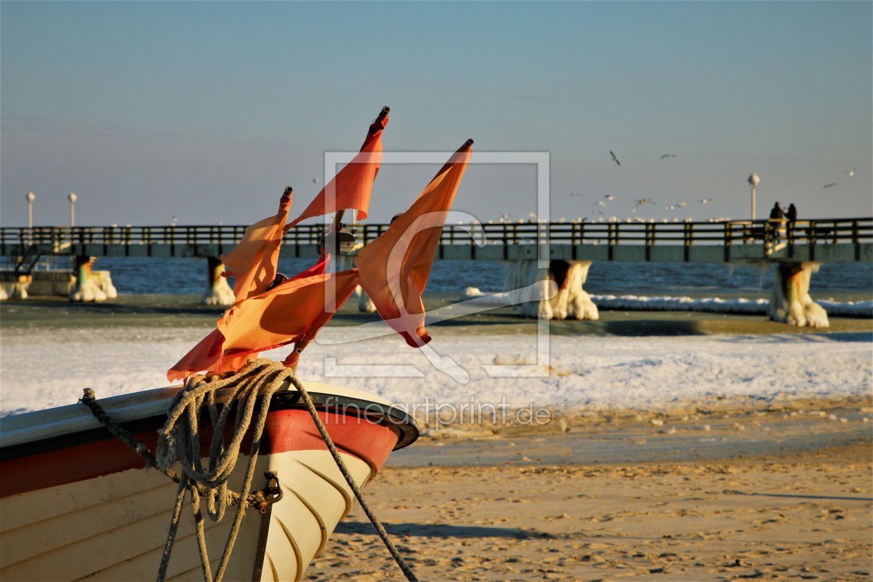 Bild-Nr.: 11884381 Ostseebrücke im Eis Winter am Meer erstellt von Bild21