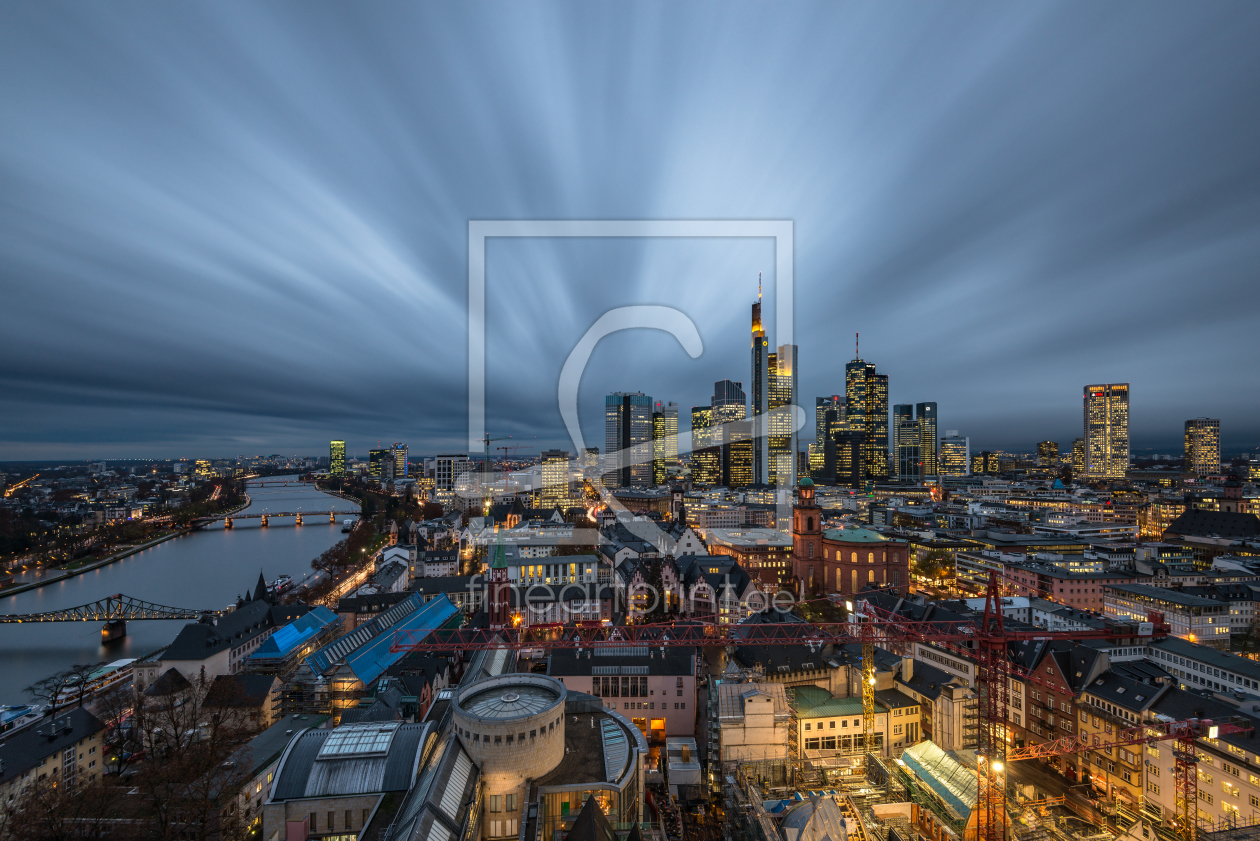 Bild-Nr.: 11887861 Frankfurt Skyline zur blauen Stunde erstellt von Robin-Oelschlegel-Photography