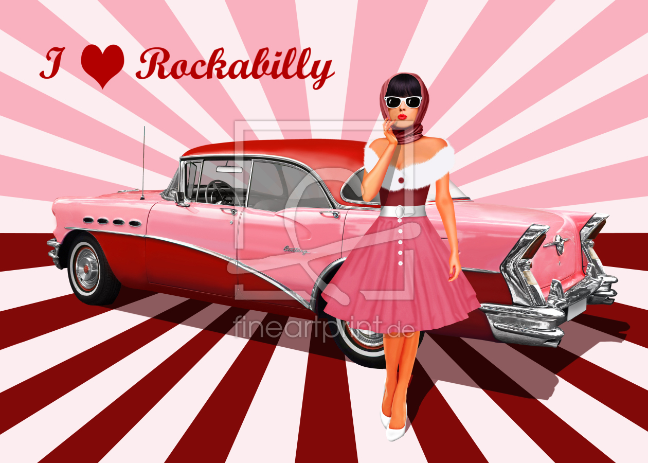 Bild-Nr.: 11888267 I love Rockabilly erstellt von Mausopardia