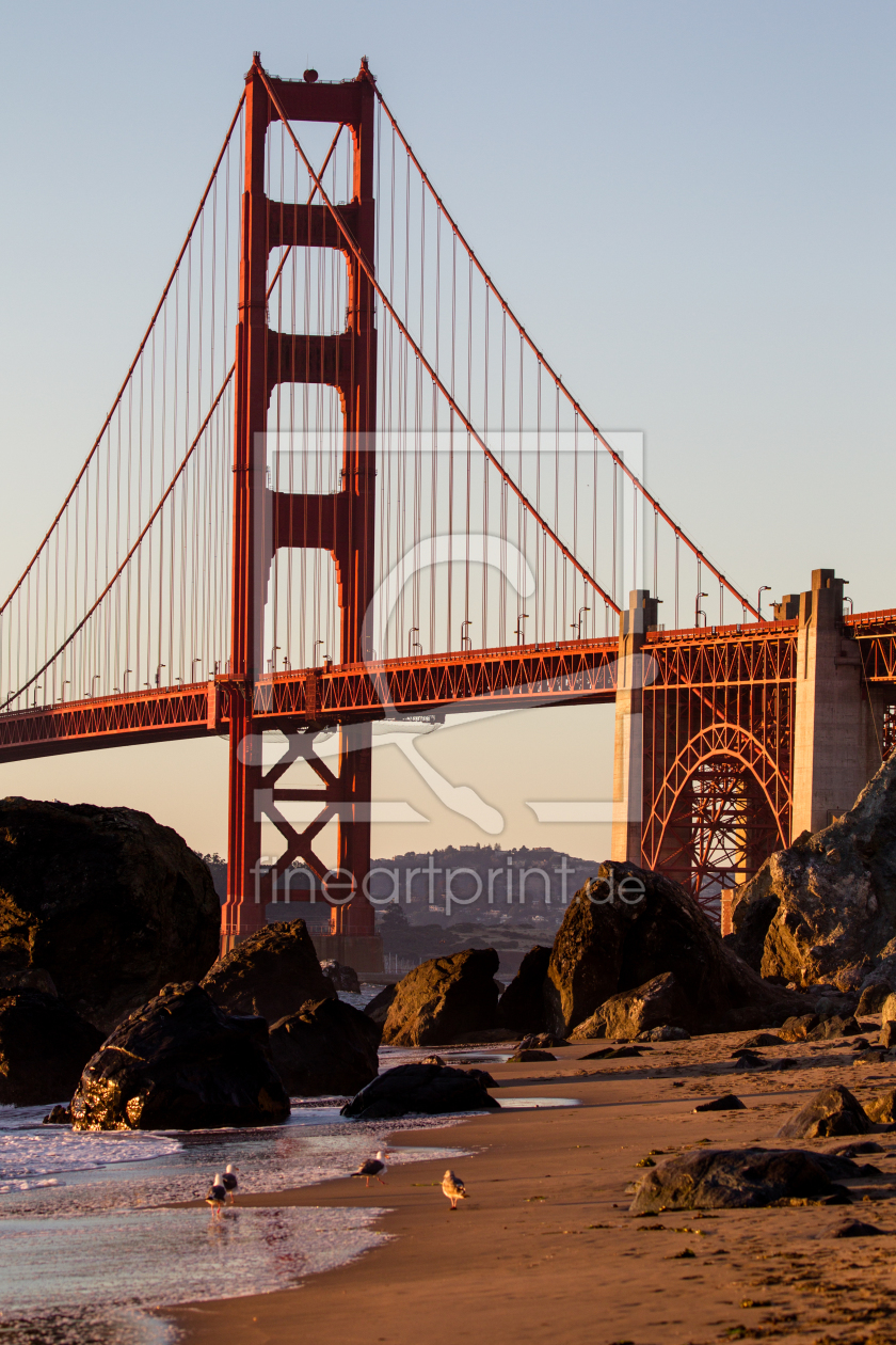 Bild-Nr.: 11889295 Golden Gate Bridge im Abendlicht Bild-Nr.: 11889295 Golden Gate Bridge im Abendlicht erstellt von DirkR