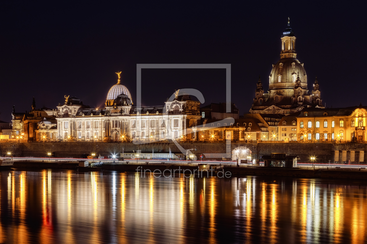 Bild-Nr.: 11889761 Dresden bei Nacht erstellt von Daniela Beyer