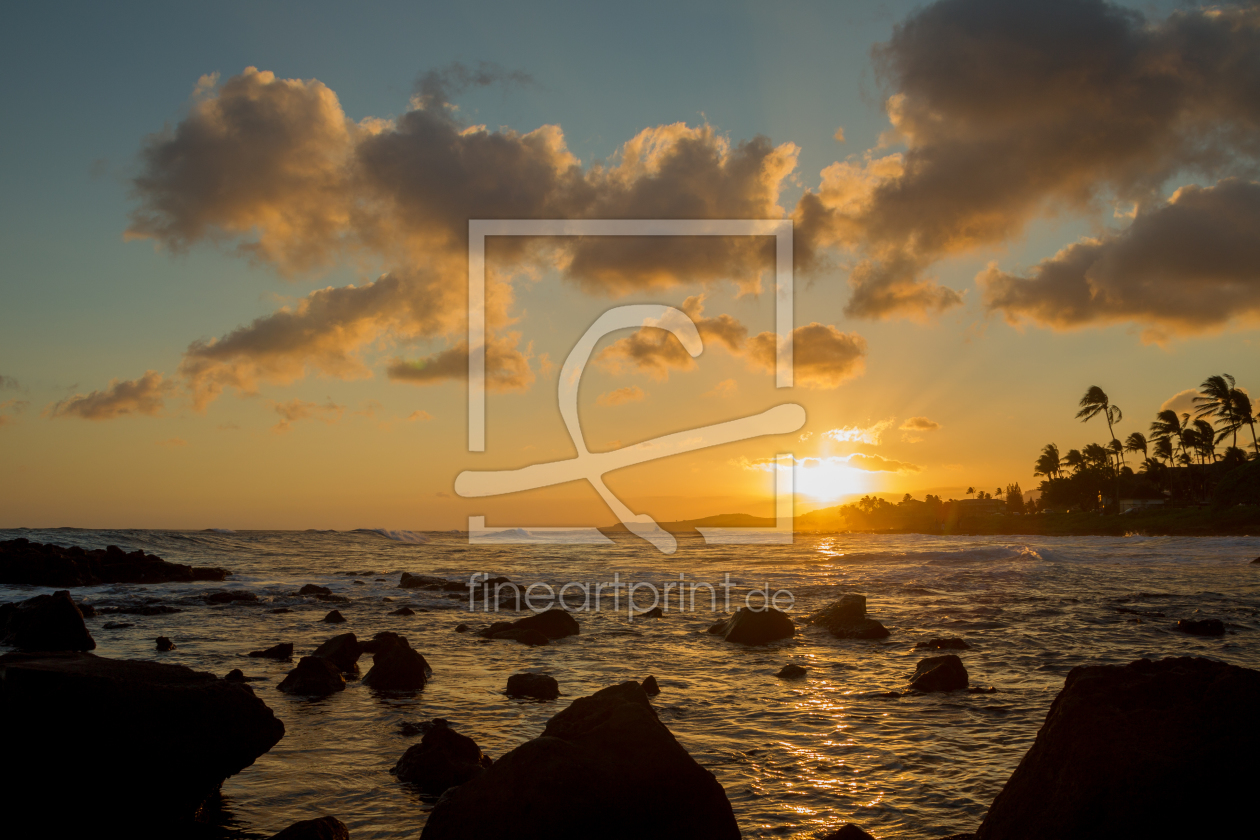 Bild-Nr.: 11891655 Sonnenuntergang auf Kauai erstellt von DirkR