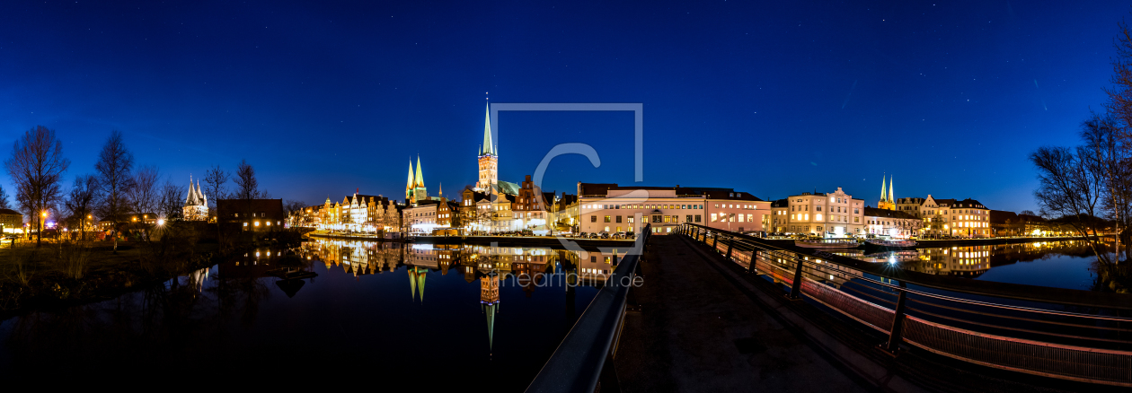 Bild-Nr.: 11893532 Lübeck Panorama erstellt von Landhans