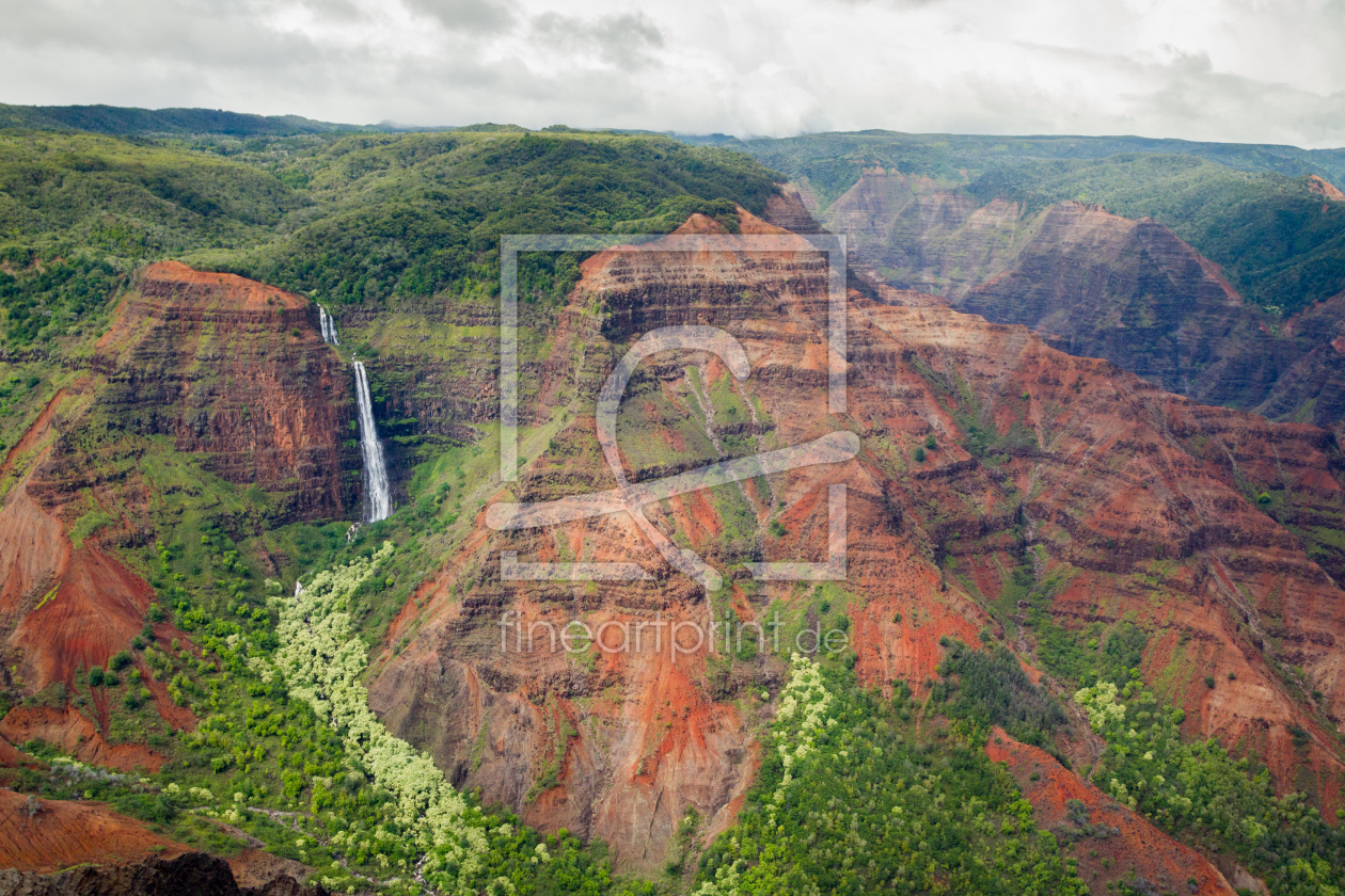 Bild-Nr.: 11894560 Waipoo Falls im Waimea Canyon auf Kauai erstellt von DirkR