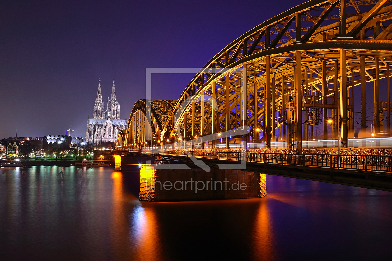 Bild-Nr.: 11894784 Hohenzollern Brücke und Dom in Köln erstellt von Christiane Dreher
