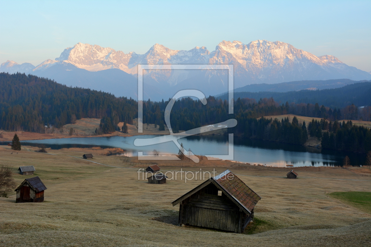 Bild-Nr.: 11895430 Abendstimmung am Geroldsee erstellt von GUGIGEI