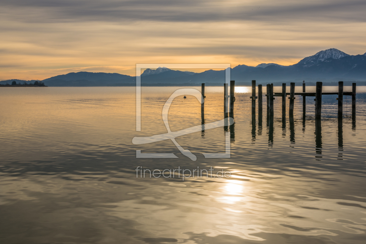 Bild-Nr.: 11896821 Seeblick am Morgen - Chiemsee bei Prien erstellt von luxpediation
