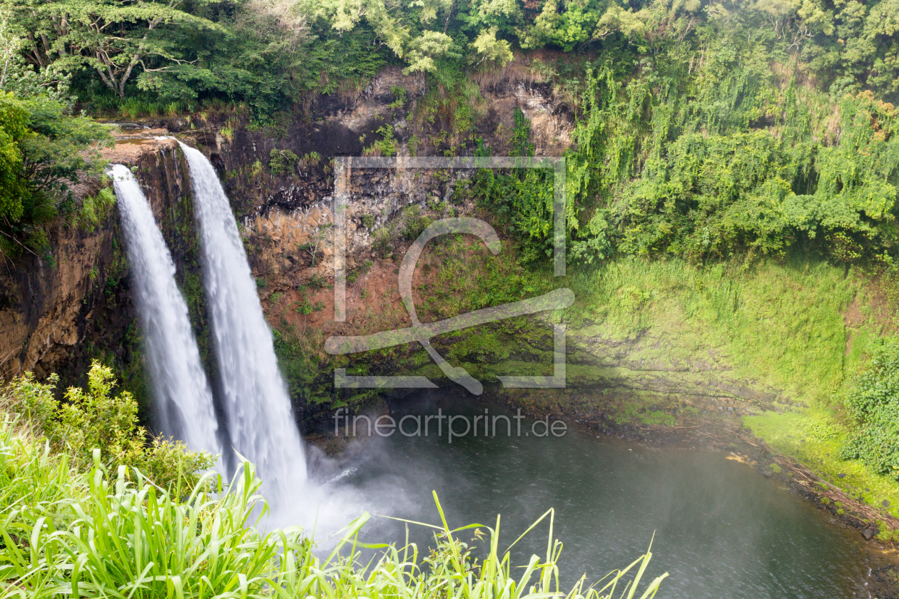 Bild-Nr.: 11899056 Wailua Falls auf Kauai erstellt von DirkR